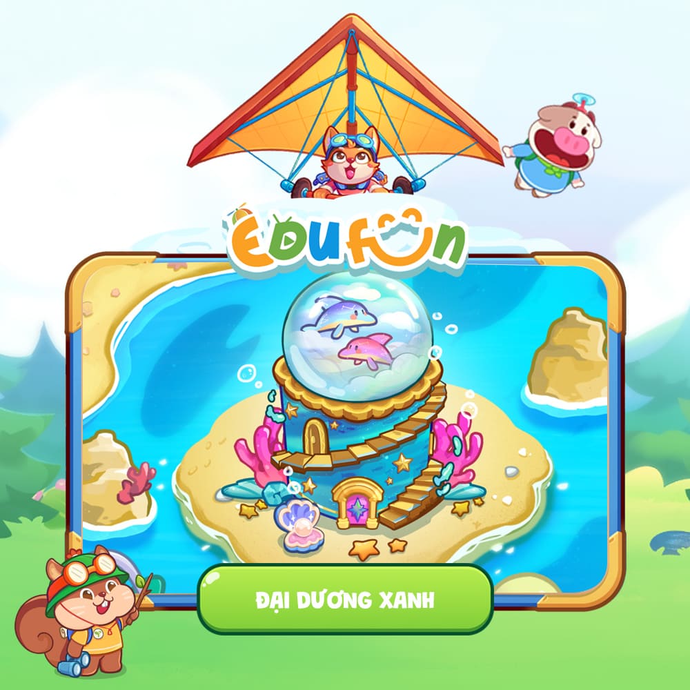 Edufun Lớp 3 gói 1 năm – Đại Dương Xanh